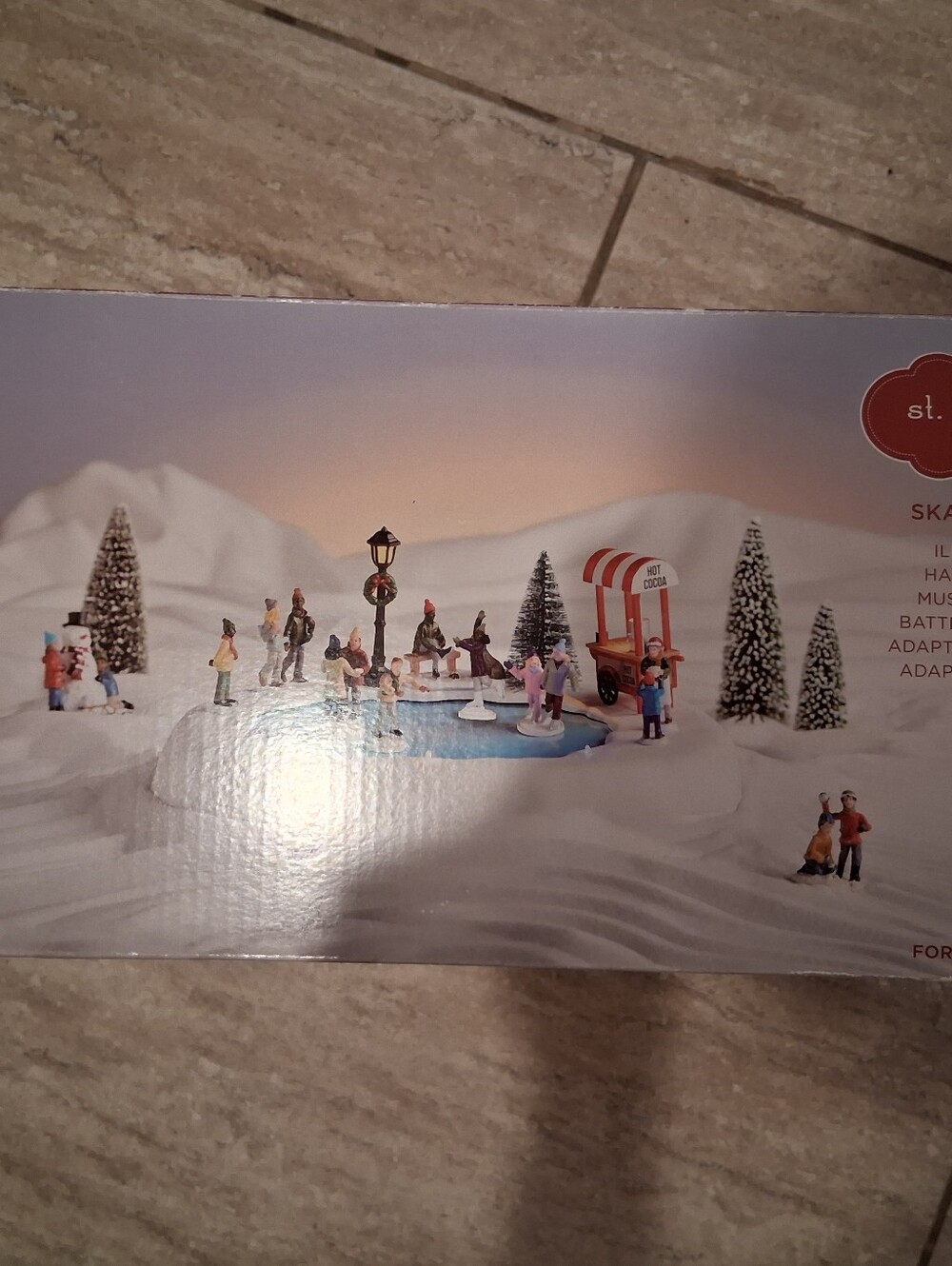 St Nicholas Square Village 2022 SKATING RINK Music & Motion NIP